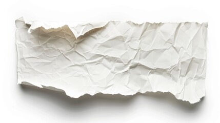 Obraz premium Isolated blank paper on white background with clipping path