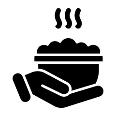 Food Glyph Icon