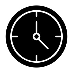 Time Glyph Icon