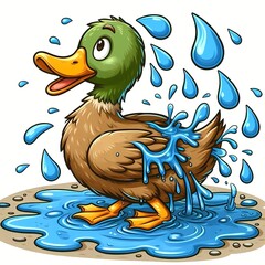 Like water off a duck's back, English idiom. Water rolling off a duck’s back, leaving it completely dry.