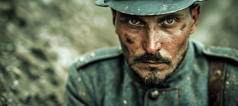 Austro-Hungarian Soldier in WWI Uniform