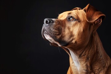 Obraz premium studio shot of a dog on an isolated background 