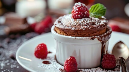 Celebrate Chocolate Souffle Day on a national international and global scale with a delectable chocolate souffle sitting proudly atop the world s plate
