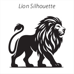 lion silhouette