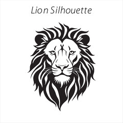 Obraz premium lion silhouette