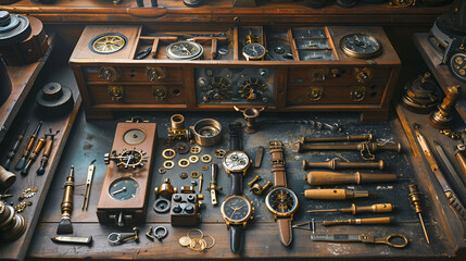 A watchmaker's store