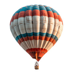 Obraz premium Hot Air Balloon on White Background