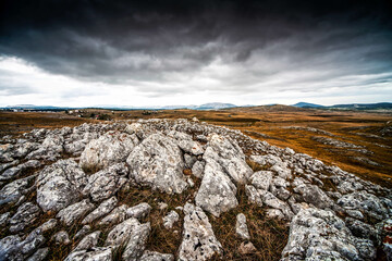 Mountain landscape, hdr style