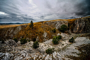 Mountain landscape, hdr style