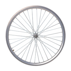 Fototapeta premium Rim without tire for front fork. Isolated background.