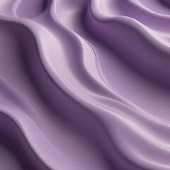 Obraz premium Platinum Edge of Lavender Curves Abstract 3D Render 