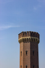 Tower near the Schokoladenmuseum (Chocolate Museum) in Cologne, Germany