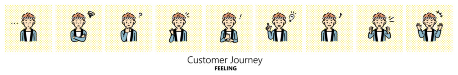 子ども祭り（男の子）のイラスト