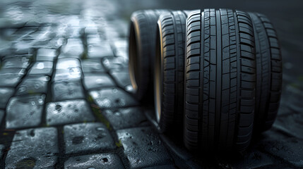 tires made of rubber