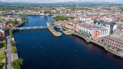 limerick city and surroundings, Limerick, Ireland June,05,2024