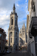 Cath&eacute;drale Notre-Dame et beffroi de Tournai, Belgique