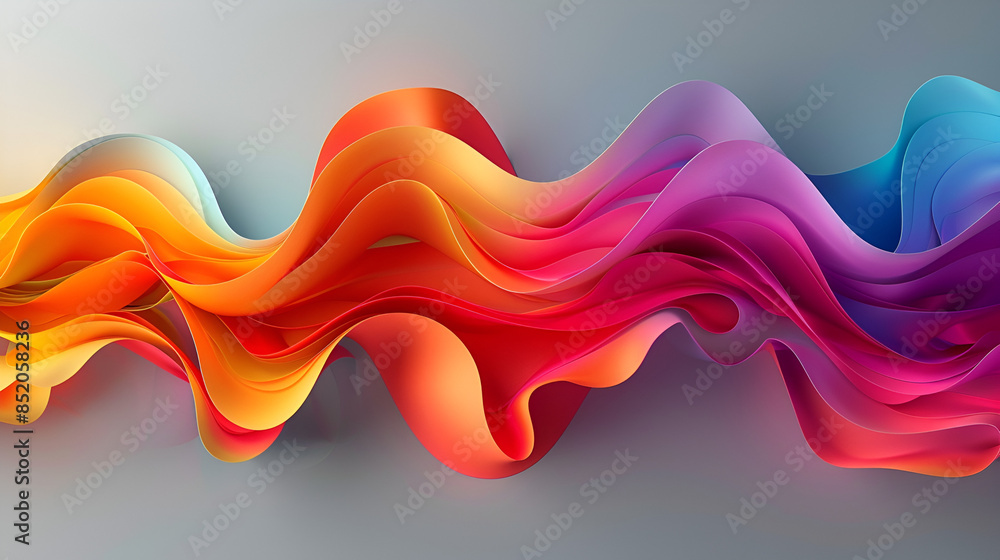 Aufkleber colorful abstract design element in vector format with shadow