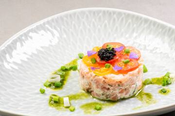 Salmon Caviar with Salmon