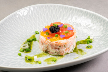 Salmon Caviar with Salmon