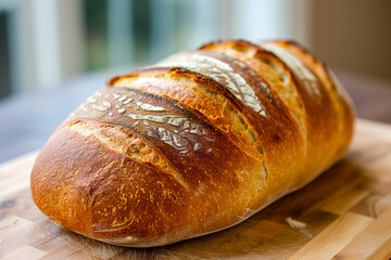 Homemade sourdough bread