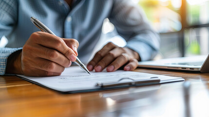Signing car insurance documents involves carefully reviewing the policy terms, verifying personal and vehicle information