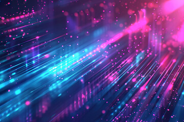 Fototapeta premium A colorful, abstract background with purple and blue streaks
