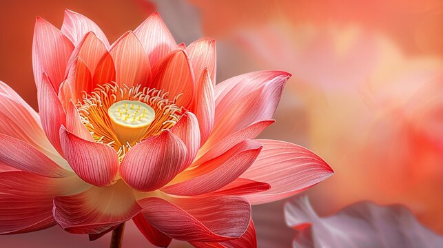 A wonderful flower on background, a sight of pure delight. Vibrant and bright, it's an adorable natural sight.