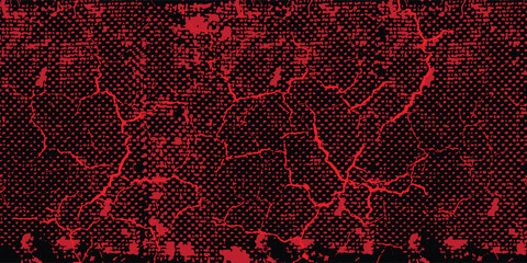 Title sublimation jersey shirt design vector template background grunge brush halftone red black splash splatter paint steel texture