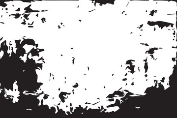 Monochrome Vector Illustration Background Texture Black and White Overlay