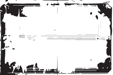 Black and White Texture Background Overlay Monochrome Vector Illustration