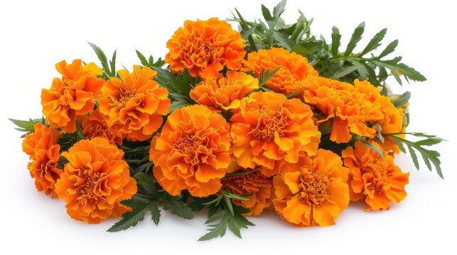 Latin Name for French Marigold Flowers Tagetes patula