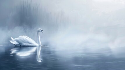 Obraz premium Capturing the frozen serenity and arctic tranquility in a display of icy elegance