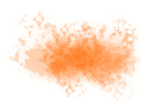 Bottomless orange smoke. Bottomless orange clouds. Orange smoke with a transparent background. Orange clouds with a transparent background. Orange smoke overlay.

