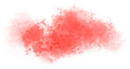 Fototapeta premium Bottomless red smoke. Bottomless red clouds. Red smoke with a transparent background. Red clouds with a transparent background. Red smoke overlay.