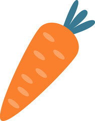 Carrot Hand Drawn