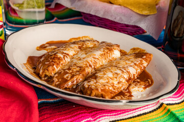 Tamales on a plate