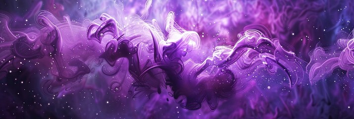 Fototapeta premium purple party music concept