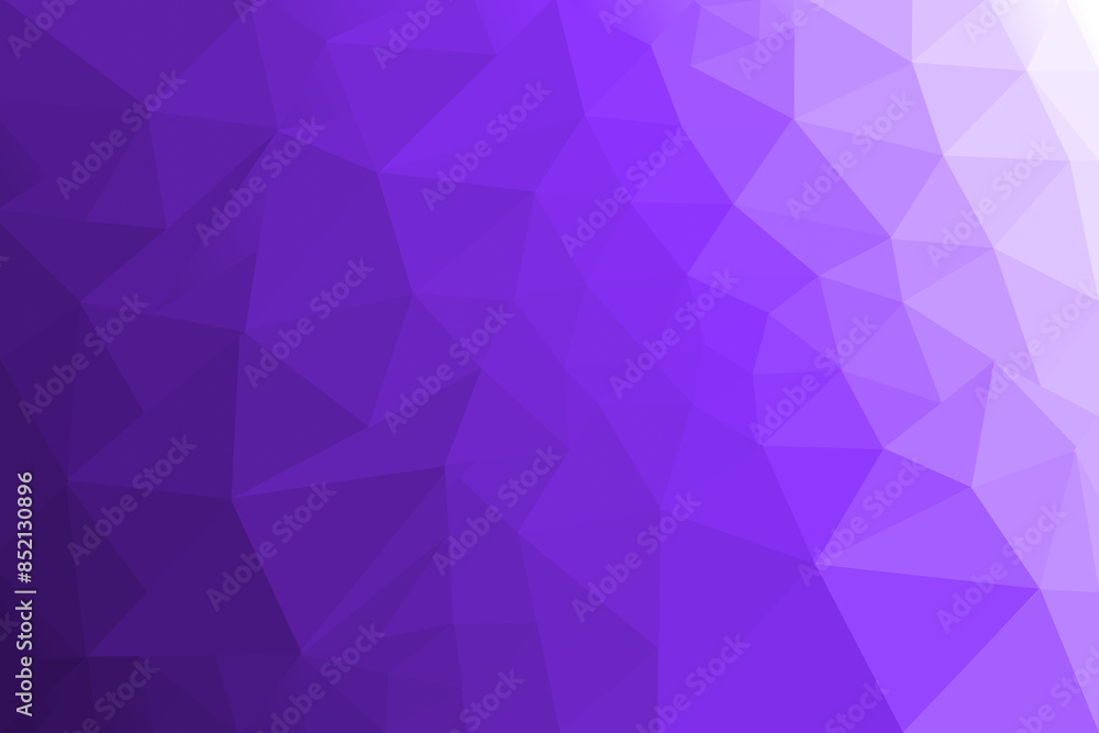 Aufkleber purple and blue low poly geometric gradient background ideal for web design and graphic projects