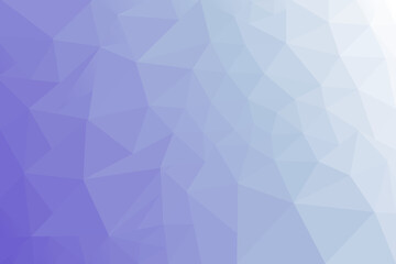 Abstract Low Poly Gradient Background in Blue and Purple Tones for Design and Presentations