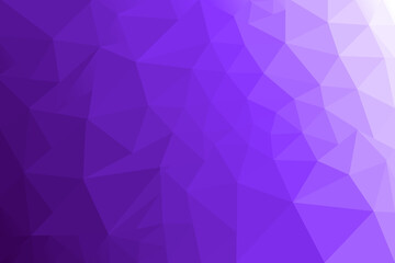 Low Poly Gradient Background with Purple and Blue Shades for Tech and Creative Design Projects