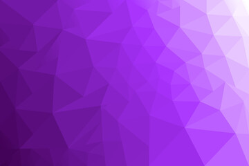 Vibrant Purple and Blue Geometric Low Poly Gradient Background for Digital Design and Presentations