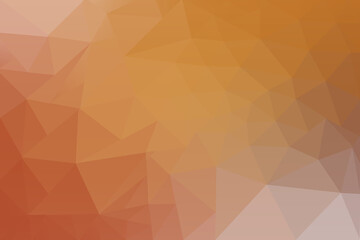 Low Poly Gradient Background with Warm Tones of Orange Red Yellow Peach for Web Design Graphics
