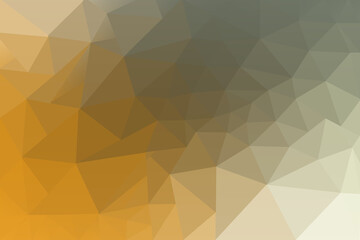 Abstract Low Poly Gradient Background with Warm Earth Tones and Pale Greens for Design Projects