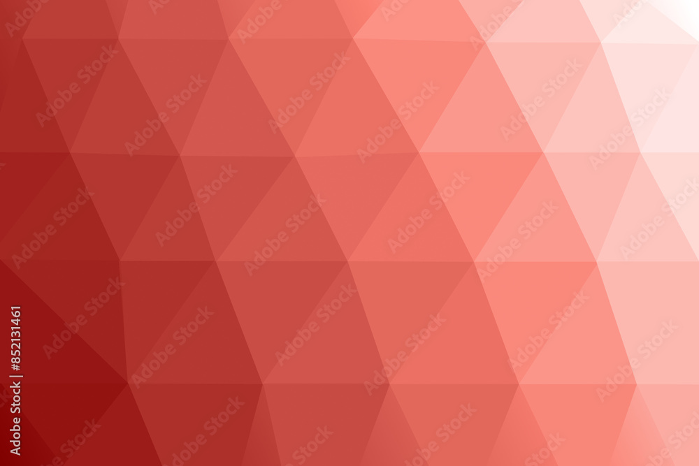 Aufkleber low poly gradient background shades of red and pink geometric design for web and graphic use