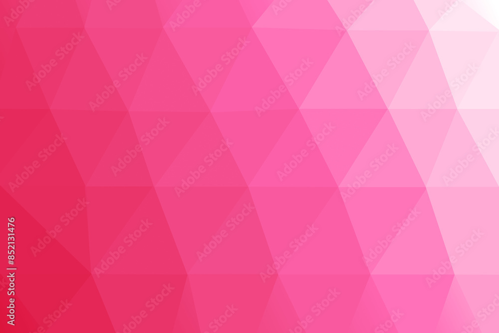 Poster low poly pink red gradient background for modern web design and graphic projects