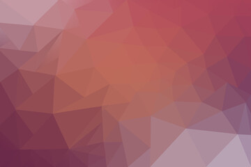 Abstract Low Poly Gradient Background with Pink Red Purple Geometry Shapes Perfect for Web Design