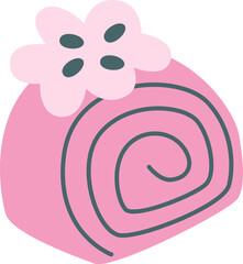 Handdrawn Sweet Dessert