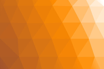 Low Poly Gradient Background Orange and Brown Geometric Pattern Abstract Design for Digital Use