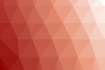 Low Poly Polygon Gradient Background in Shades of Red and Peach for Modern Design Projects