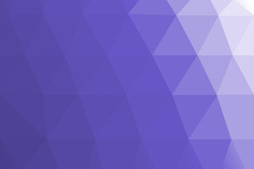 Low Poly Gradient Background in Shades of Blue and Purple for Web and Graphic Design